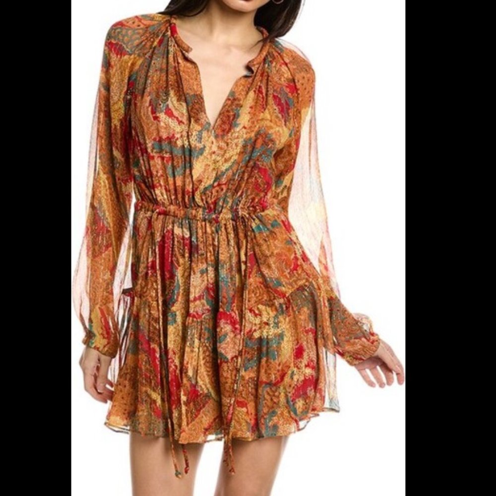A.L.C Elisa Bracelet sleeve dress.